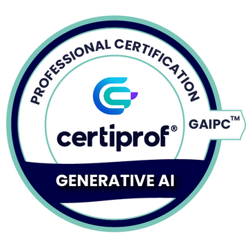 Generative AI Professional Certification – GAIPC™ | CertiProf