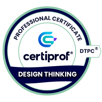 Design Thinking Professional Certificate - (DTPC) - CertiProf - Brasil