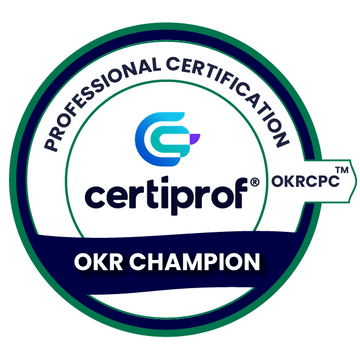 OKR Champion Professional Certification - CertiProf - Brasil