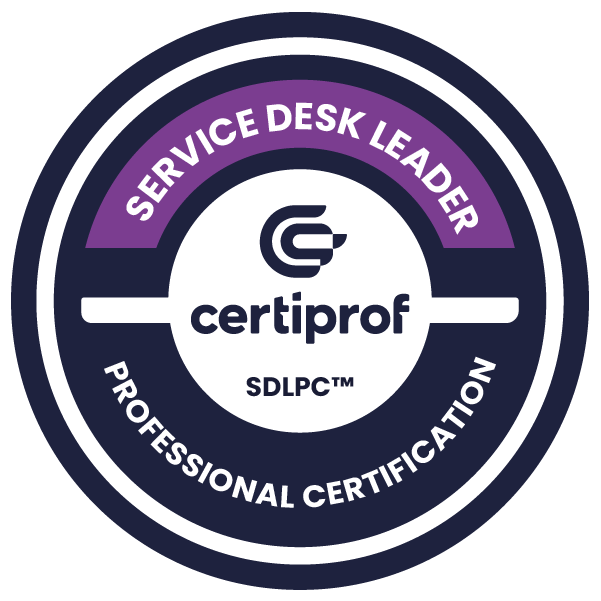 Service Desk Leader Professional Certificate (SDLPC)