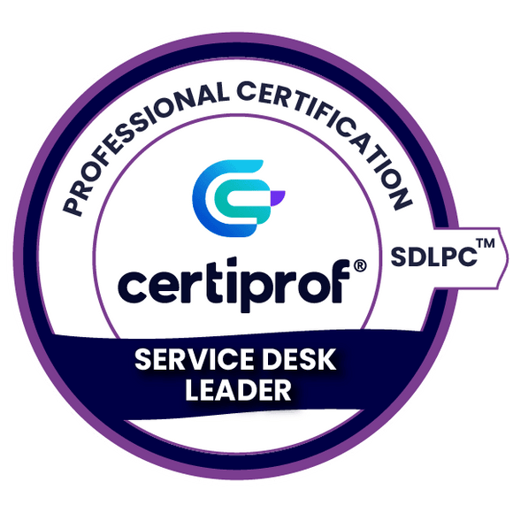 Service Desk Leader Professional Certificate (SDLPC) - CertiProf - Brasil